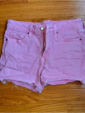 Old Navy OG straight neon Pink Denim Cutoff Shorts